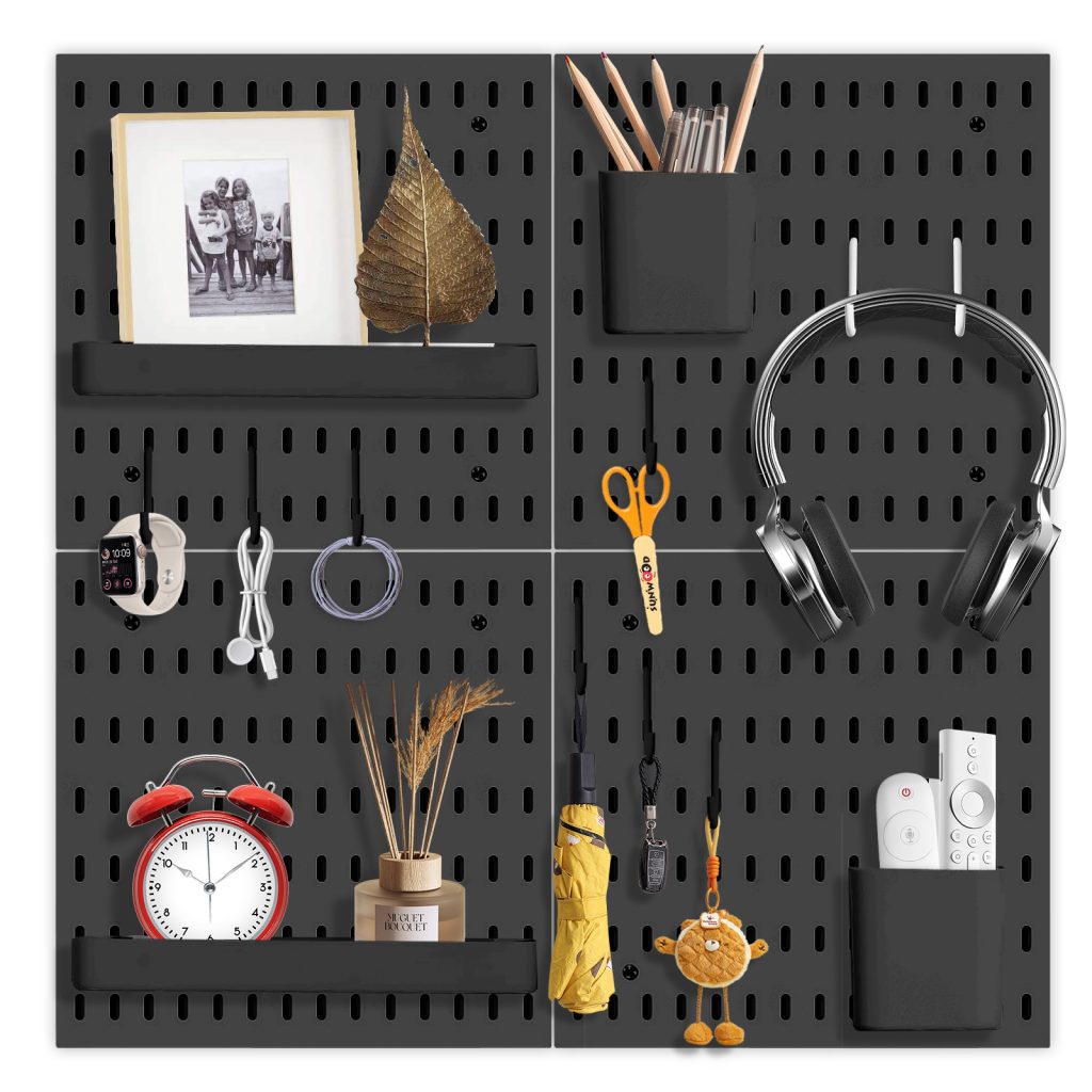 Ultimate Wall Organizer Pegboard Set – Maximize Your Space!