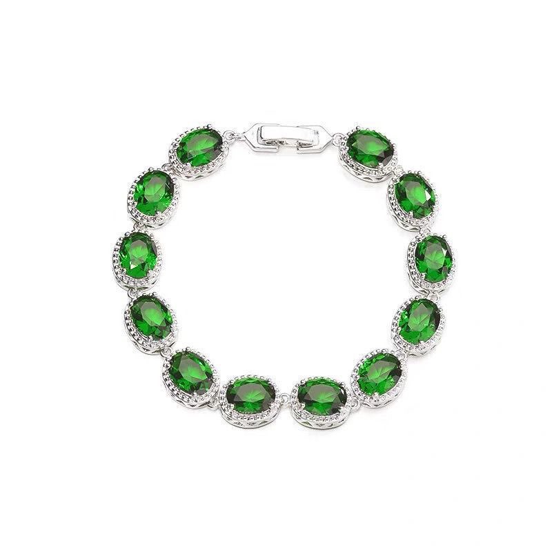 Dazzling Emerald Green Galaxy Bracelet – Sparkle Every Day!