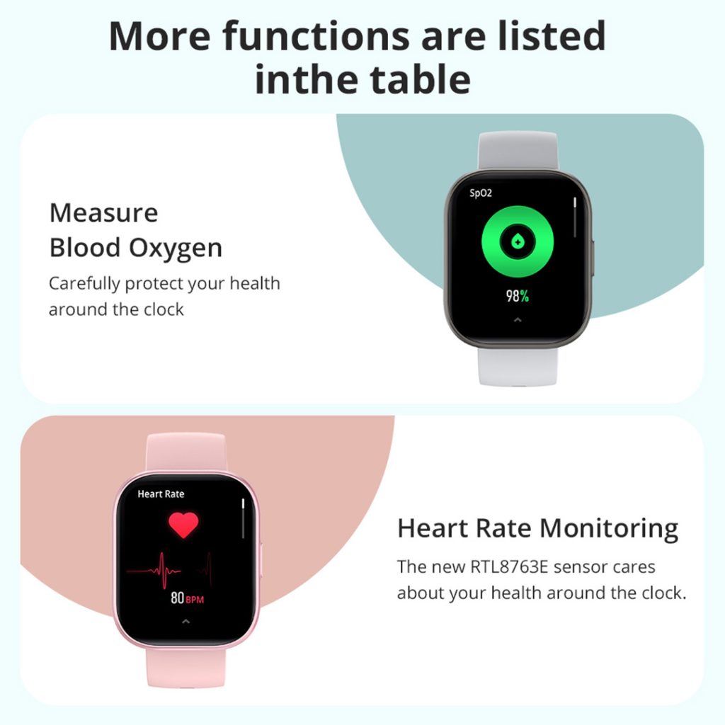 Premium Smart Watch with Heart Rate Monitor & Step Tracker