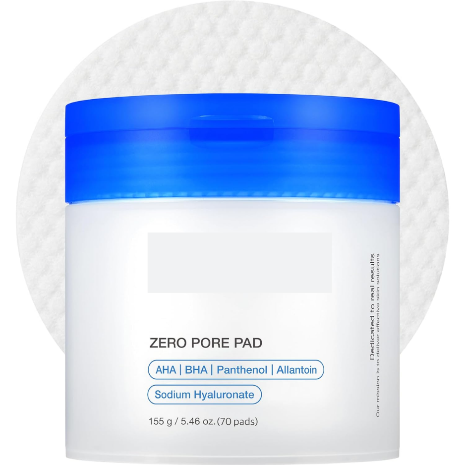 Zero Pore Toner Pads 2.0 - Exfoliating Facial Pads for Pore Perfection