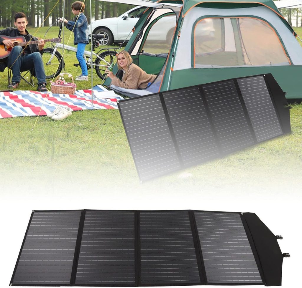Portable 300W Foldable Solar Panel - Perfect for Camping & Outdoor Adventures