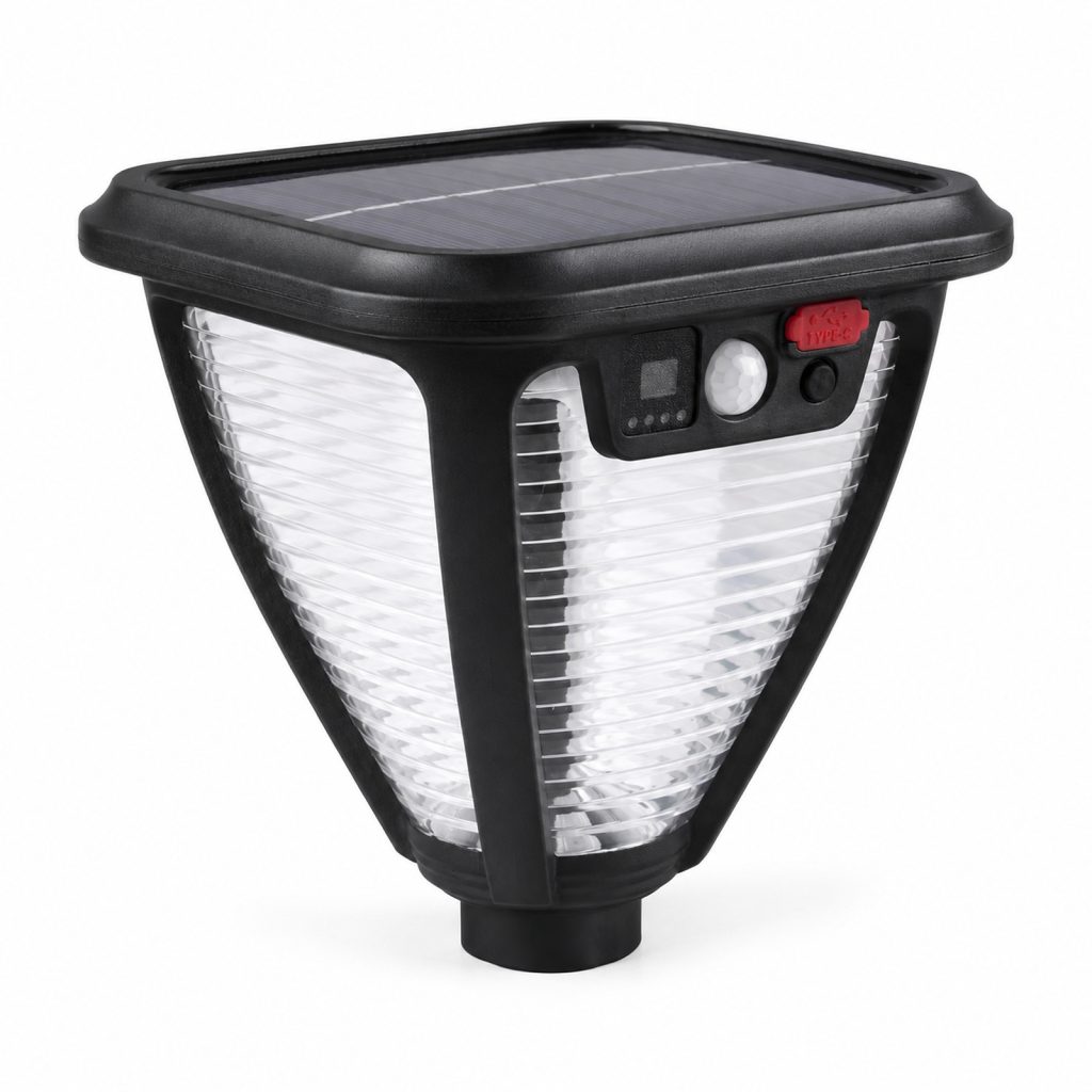 Solar Motion Sensor Garden Light - Eco-Friendly & Rechargeable