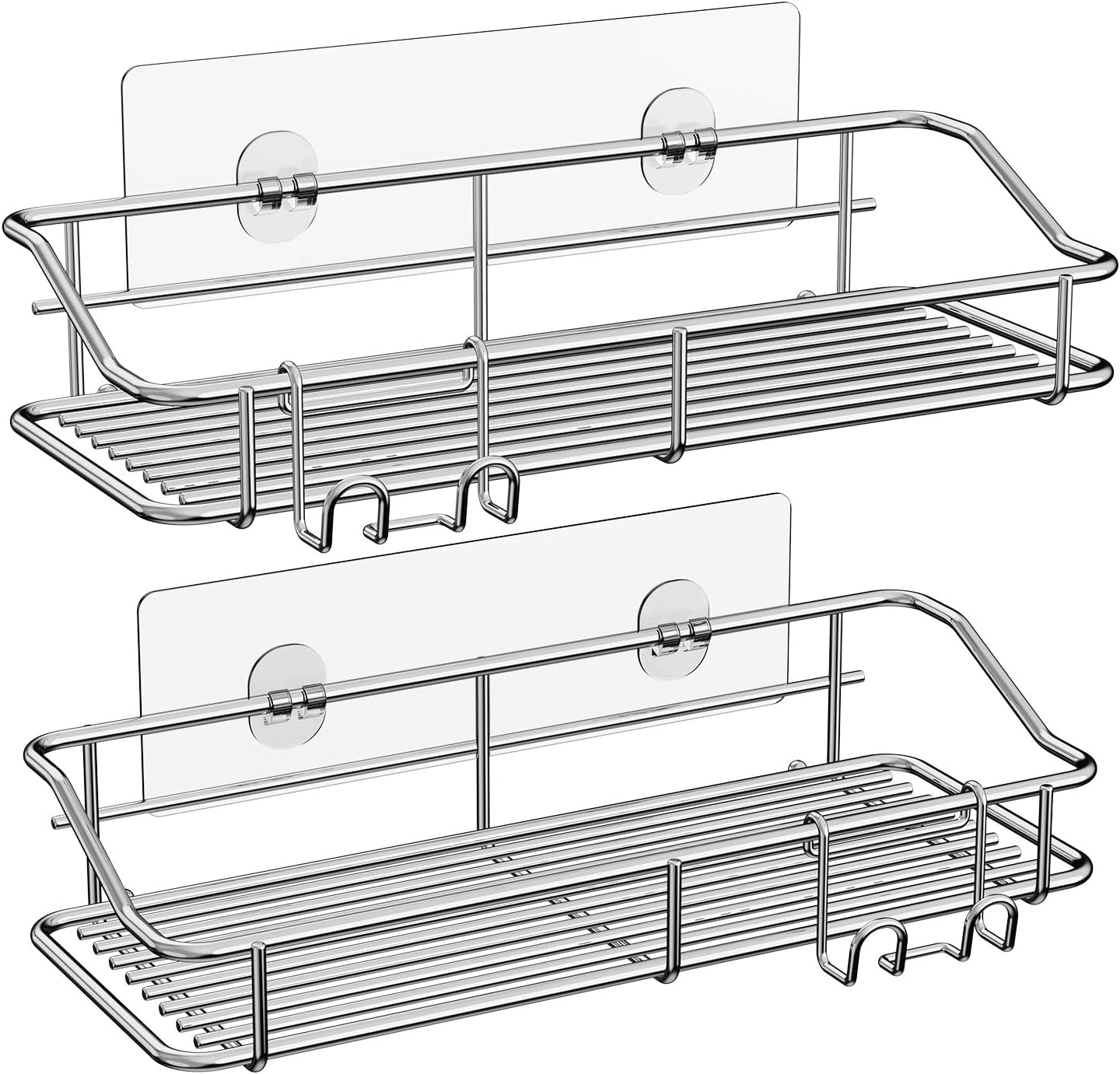 Premium Adhesive Shower Caddy - Ultimate Shampoo & Toiletry Organizer