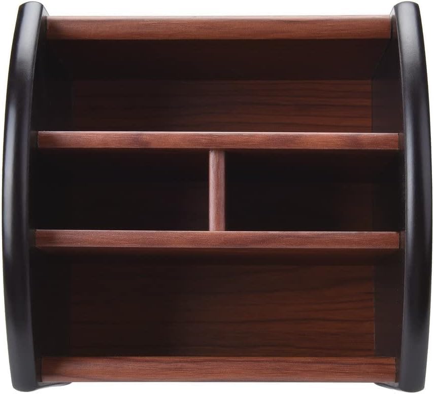 Stylish Rotating Remote Control Holder & Organizer for Home & Office