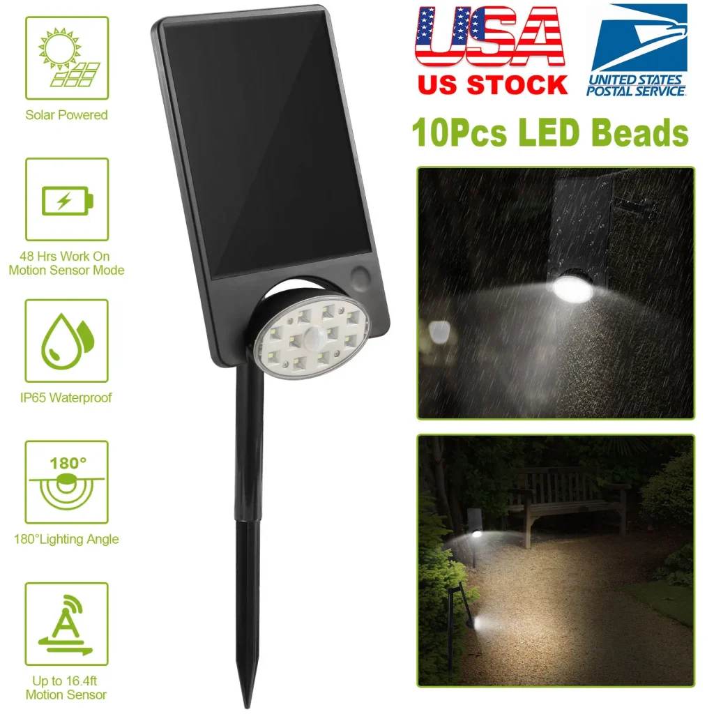 Brighten Your Outdoors: 88 LEDs Solar Wall Lamps with Motion Sensor