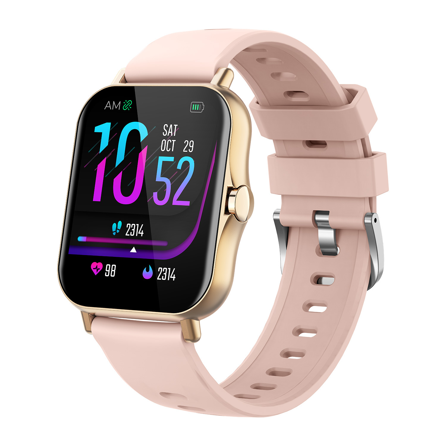 Advanced Bluetooth Smart Watch for Heart Rate & Blood Pressure Monitoring - Image 4