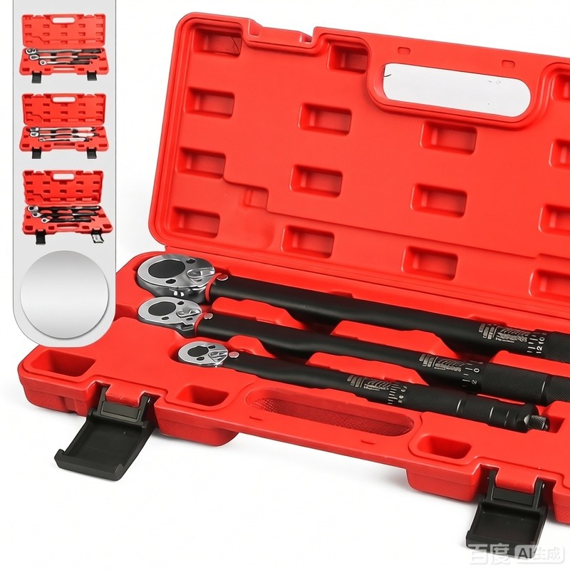 Precision Torque Wrench Set – 3-Piece Calibrated Tool Kit