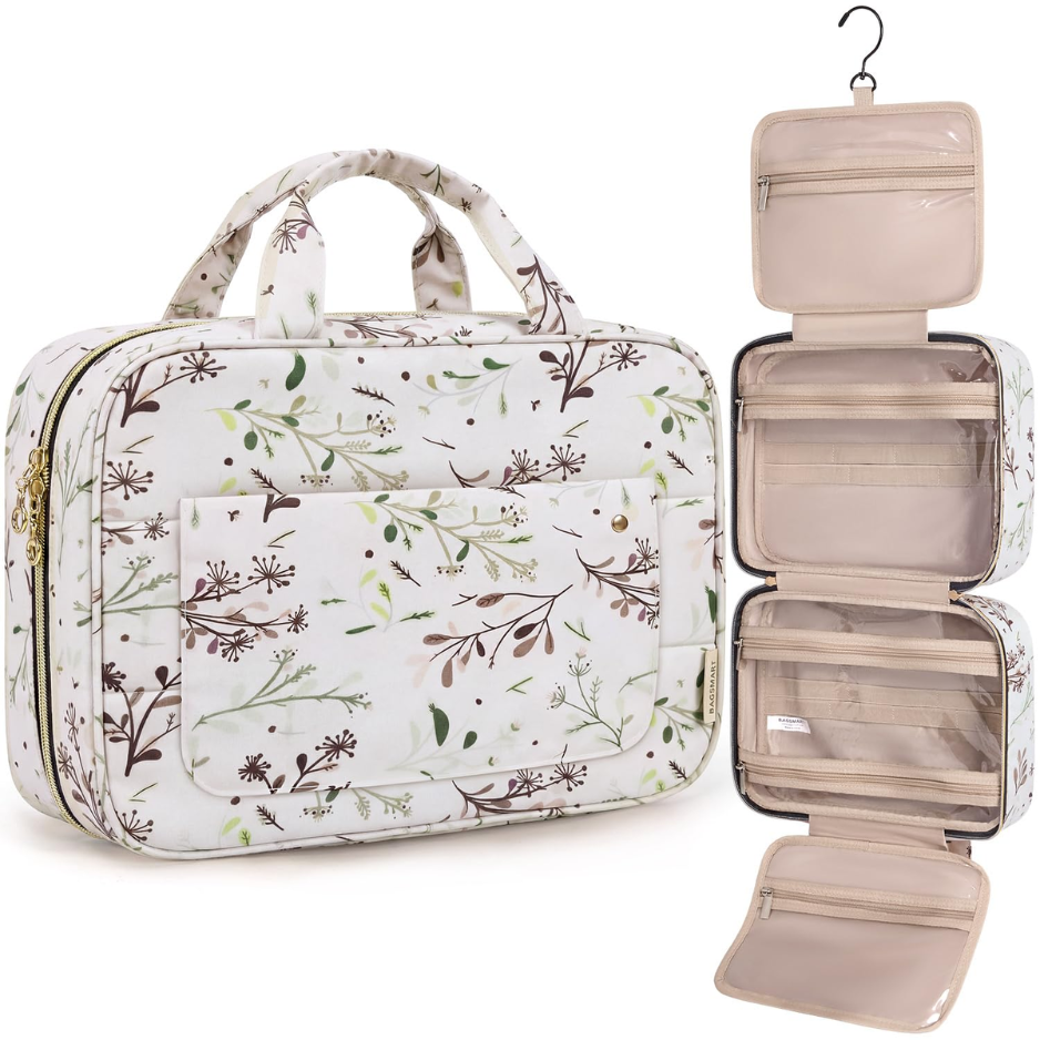 Ultimate Travel Toiletry Bag with Hook | Water-Resistant Organizer