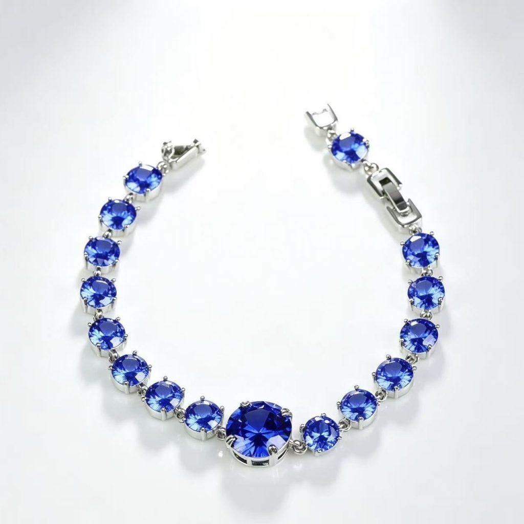 Five Blessings Blue Bracelet - Embrace Serenity and Style
