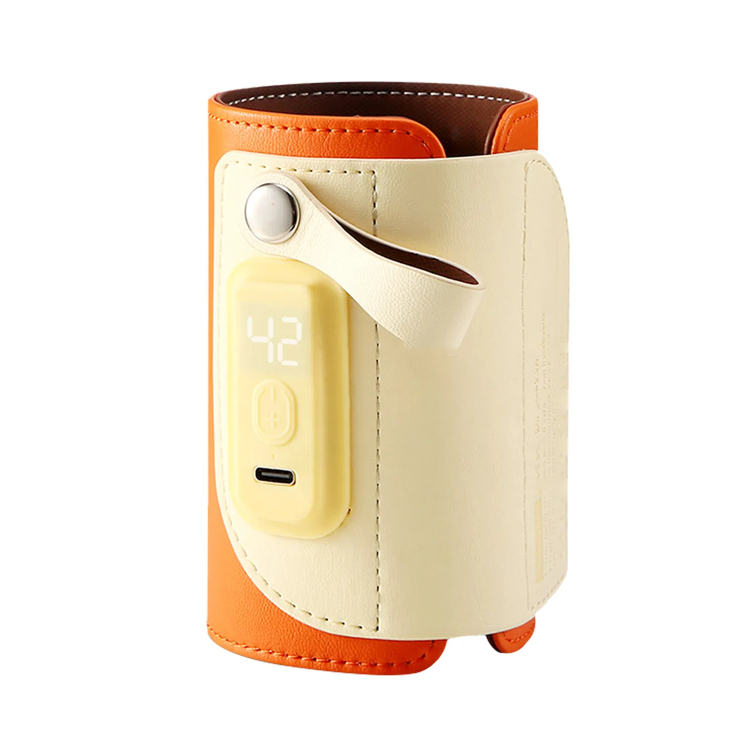 Portable Baby Milk Warmer with 5 Temp Settings for Travel