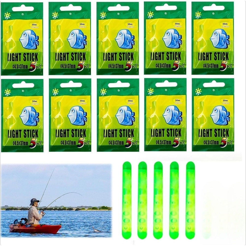 Ultimate 100-Piece Fishing Accessory Set for Night Fishing