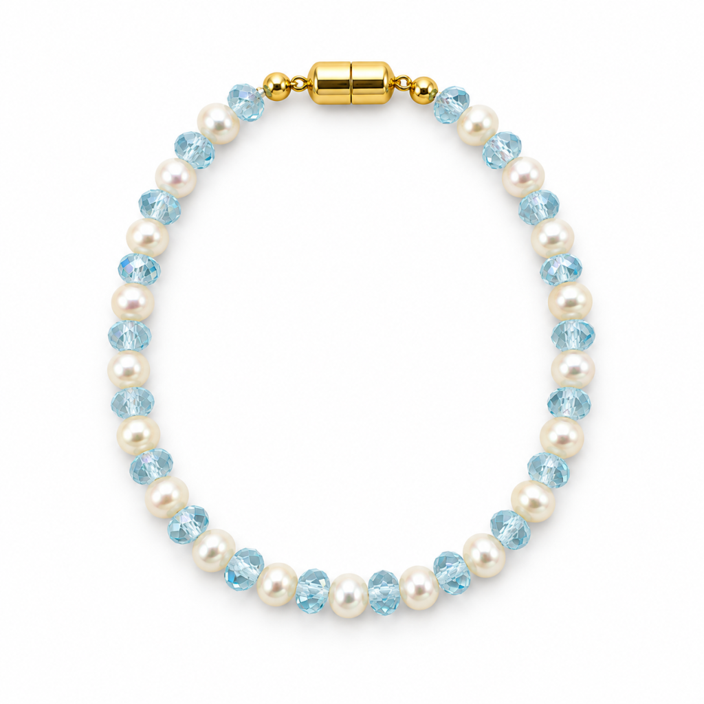 Elegant Freshwater Pearl Bracelet - Timeless Beauty for Any Occasion