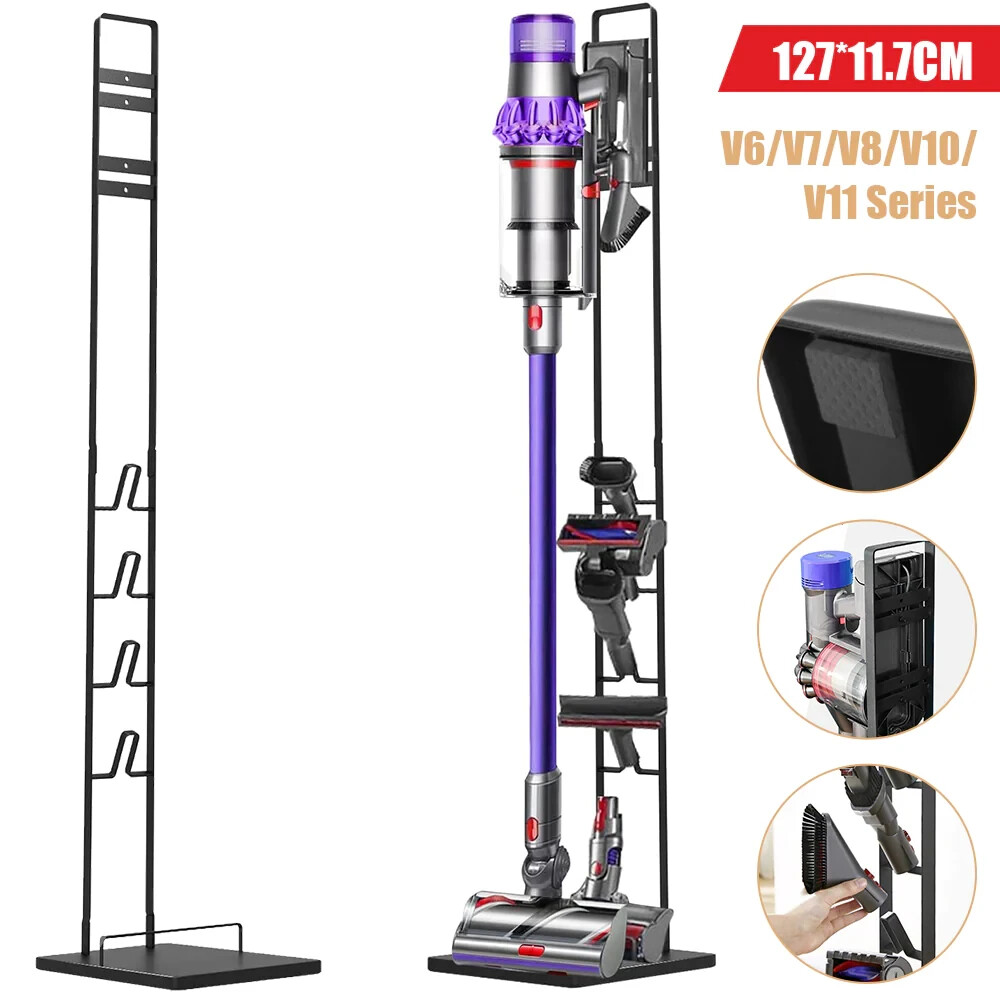 Stylish Cordless Vacuum Stand Rack for Easy Storage & Access