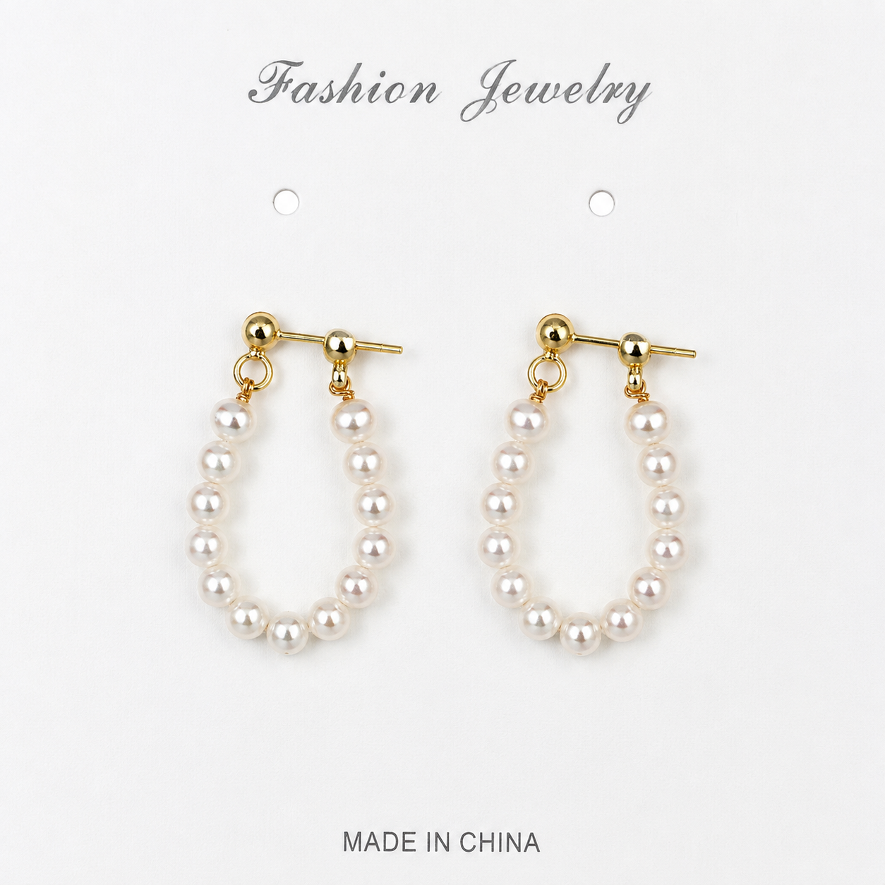 Elegant Freshwater Pearl Earrings – Timeless Sophistication