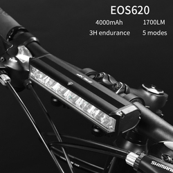 Powerful 1800LM USB Rechargeable Front Bike Light for Night Riding