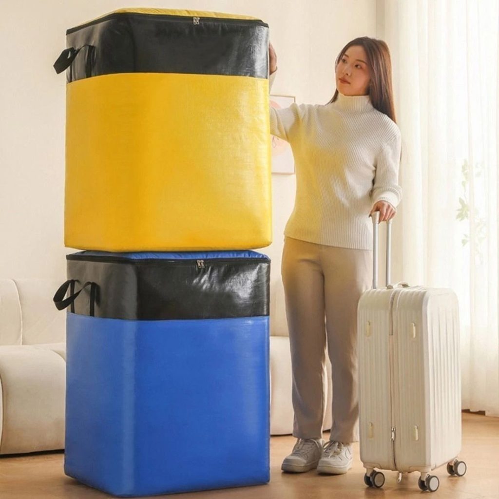 2-Pack Extra Large Heavy Duty Waterproof Moving Bags