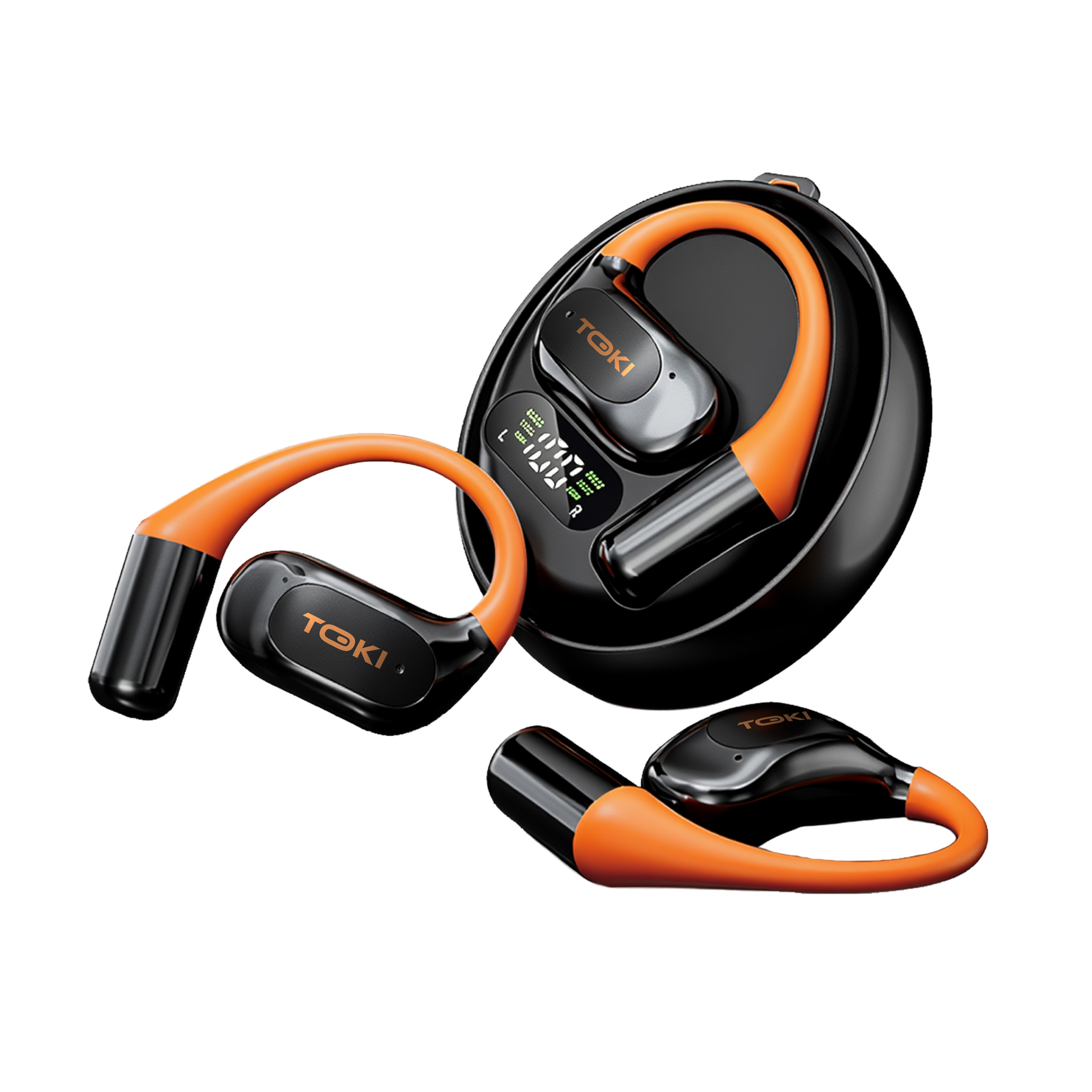 Toki Air-3 Open-Ear AI Translation Earbuds - Effortless Communication