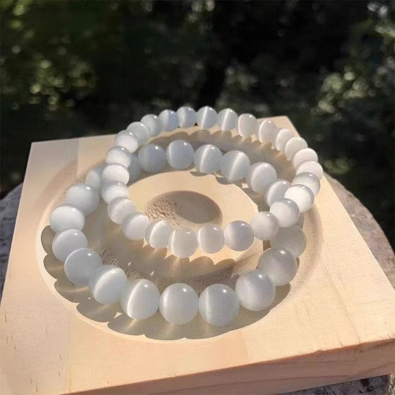 Elegant Minimalist Crystal Beaded Bracelet for Timeless Style