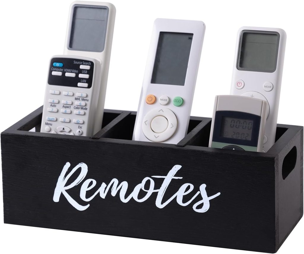 Ultimate Remote Control Organizer - Wall Mount & Desktop Solution
