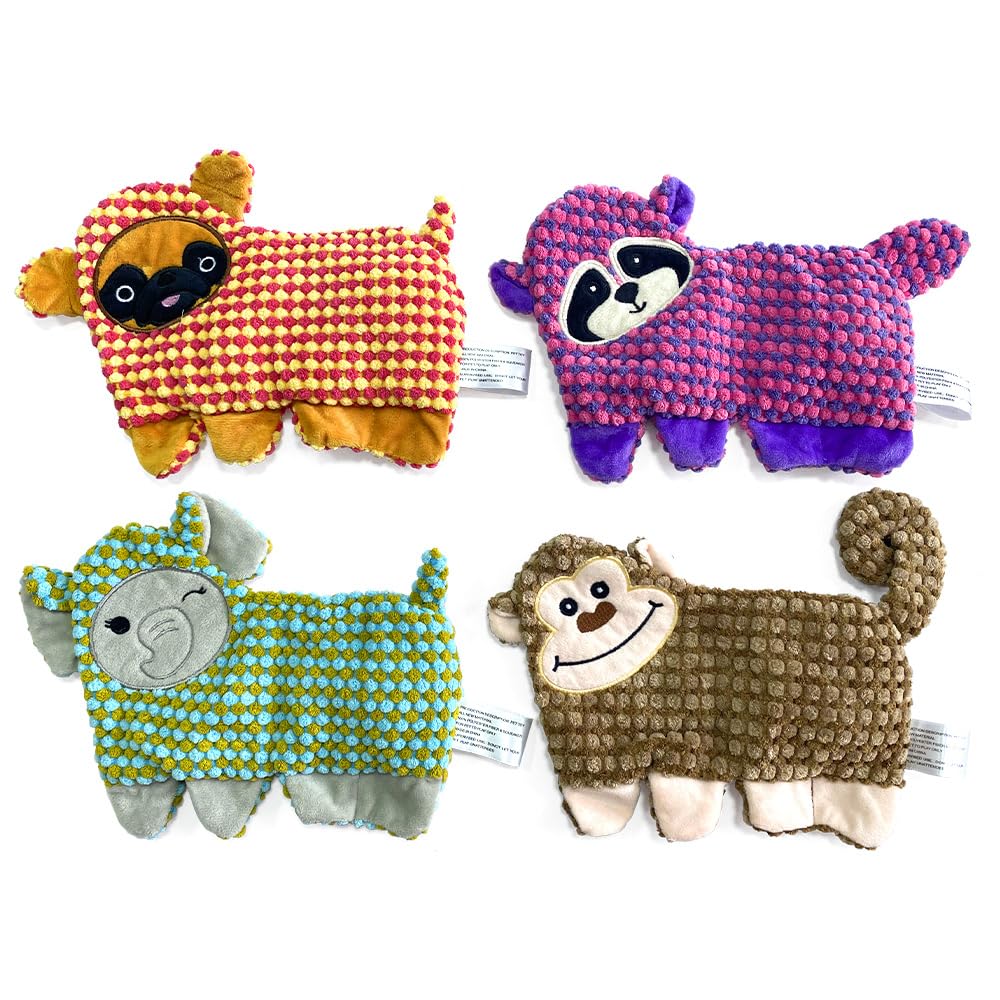Plush No-Stuffing Dog Toy for Small & Medium Breeds - Fun & Safe!