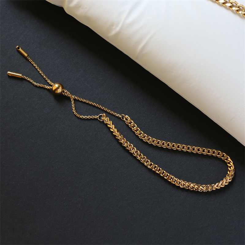 Stylish Adjustable Dragon Bone Chain Bracelet for Women