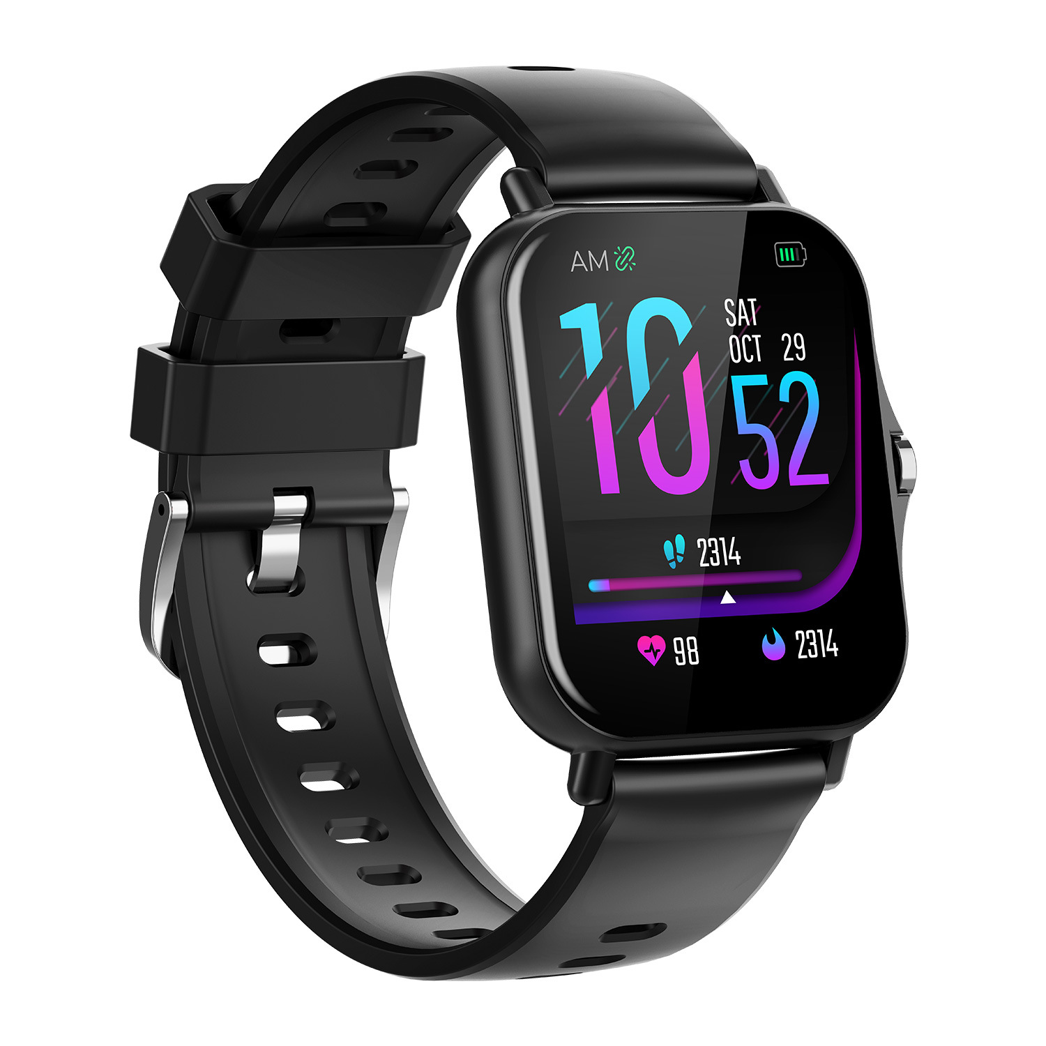 Advanced Bluetooth Smart Watch for Heart Rate & Blood Pressure Monitoring - Image 3