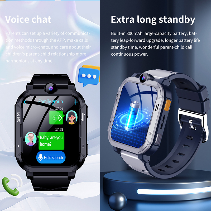 Ultimate 4G Kids Smartwatch: GPS, Video Call & Waterproof Fun! - Image 3